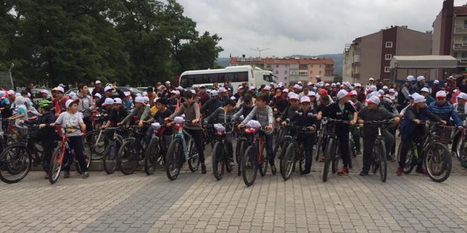 Yenice’de 7’den 77’ye Bisiklet Turu Yapıldı