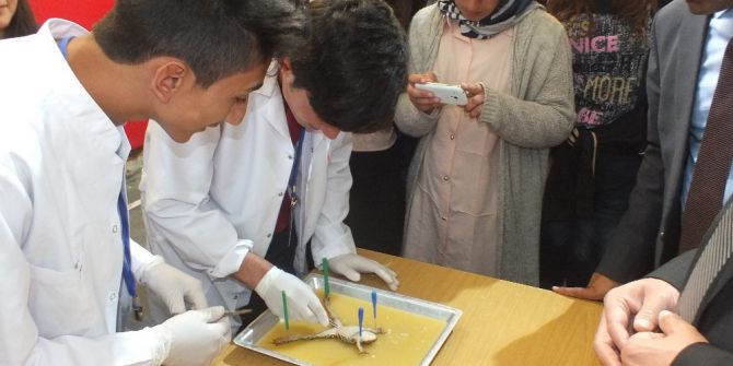 Malazgirt’te Tübitak Bilim Fuarı Sergisi