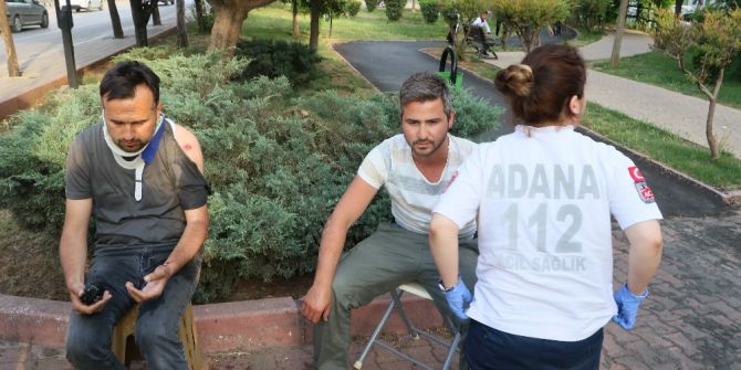 Pikap İle Polis Motosikleti Çarpıştı: 2 Polis Yaralı