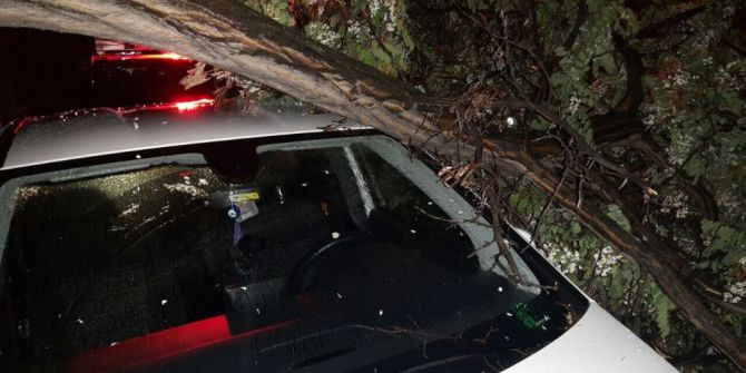 Malatya’da Şiddetli Rüzgar Etkili Oluyor
