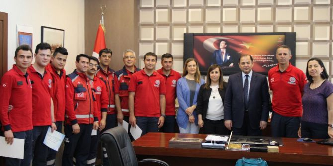 Umke Ekibinin Başarısı Teşekkür Belgesi İle Ödüllendirildi