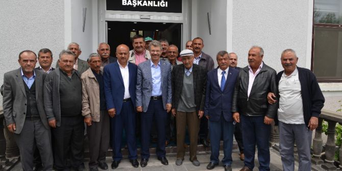 Başkan Akay’a Yenipazar Bölge Çiftçilerinden Destek
