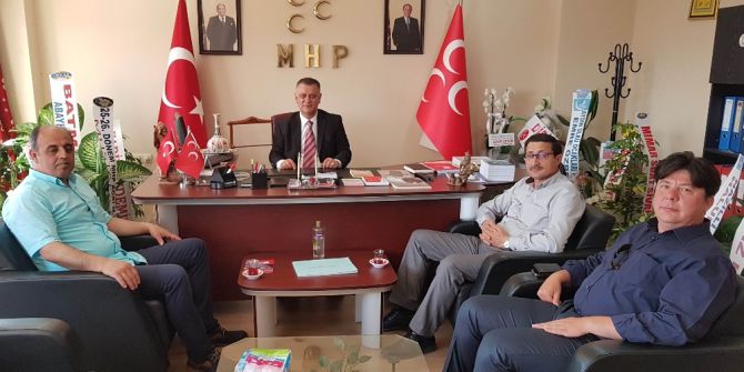 Didim Ticaret Odası’ndan Mhp İl Başkanı İlter’e Ziyaret