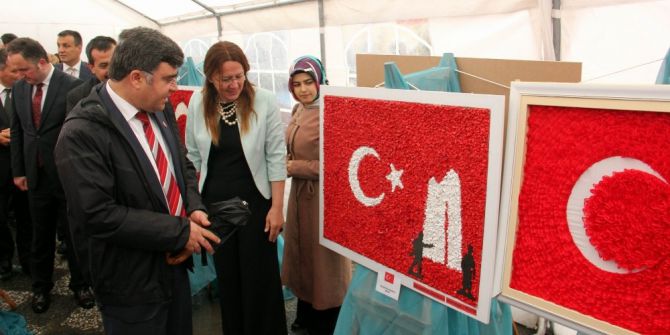 Şehitler İçin “81 İl 81 Bayrak” Sergisi