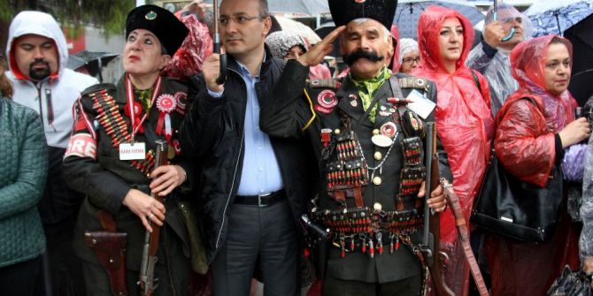 Samsun’da 19 Mayıs Kutlamasına Yağmur Engeli