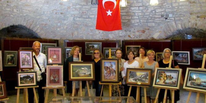 Çeşme Kalesi’nde Kaat-ı Sanatı Ve İğne Oyası Sergisi
