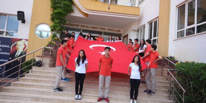 Gaziantep Kolej Vakfında 19 Mayıs 1919 Coşkusu