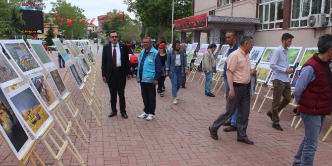 Tarım Ve İnsan Konulu Fotoğraflar Sergilendi