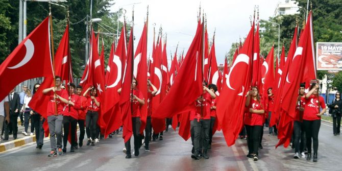 Antalya’da 19 Mayıs, Yağmura Rağmen Coşkuyla Kutlandı