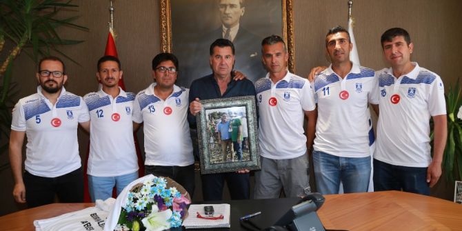 Masterler Derneği Yönetiminden Ziyaret