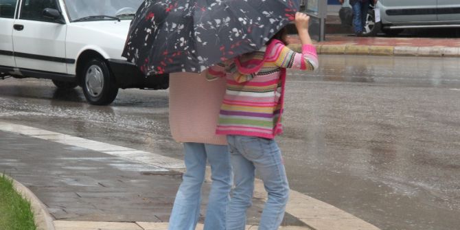 Elazığ’da Sağanak Yağış Etkili Oldu