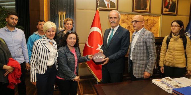 Beyazay’dan Teşekkür Ziyareti