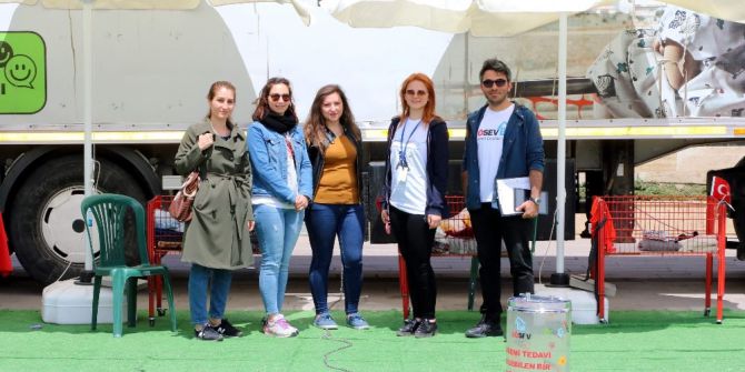 Lösev Tırı Yozgat’ta İhtiyaç Sahipleriyle Buluştu