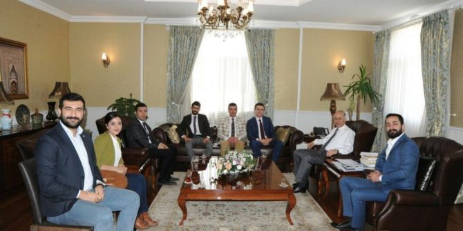 Erzurum Gençlik Platformu’ndan Vali Azizoğlu’na Ziyaret