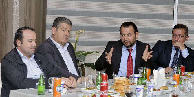 Rektör Mehmet Akgül, İşadamlarıyla Buluştu