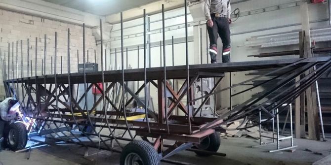 Fatih’in Gemisi İnegöl’de İmal Edildi