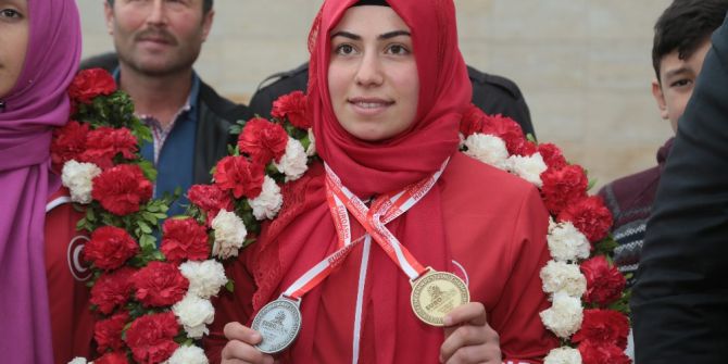 Avrupa Bilek Şampiyonu Yeter Bağ’a Törenli Karşılama