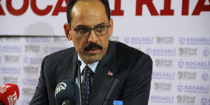 Cumhurbaşkanı Sözcüsü Kalın, Abd Ziyareti Ve Suriye’deki Gelişmeleri Anlattı