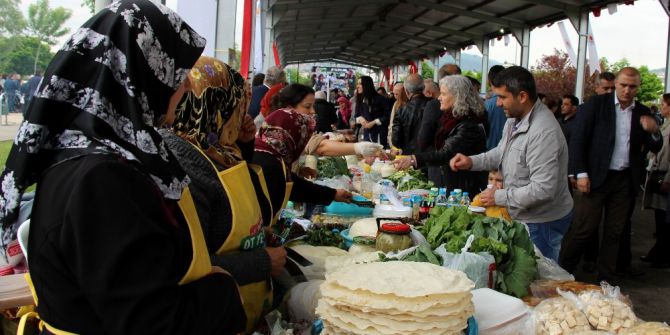 Samsun’da 3. Samsun Yöresel Ot Yemekleri Festivali