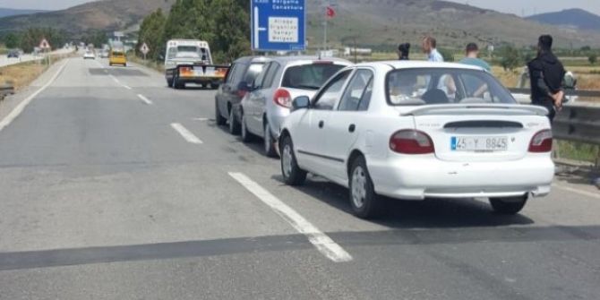 Aliağa’da Zincirleme Kaza