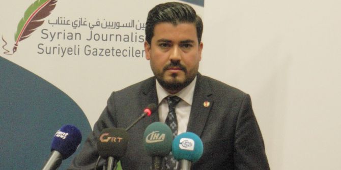 Suriye Gazeteciler Kulübü’nden Gaziantep Basınına Teşekkür Plaketi