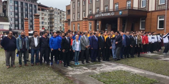 Baro Başkanı Avukat Ay, 19 Mayıs Törenine Ardeşen’de Katıldı
