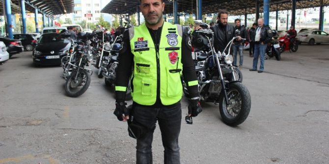 Yüzlerce Motor Tutkunu 19 Mayıs İçin Buluştu