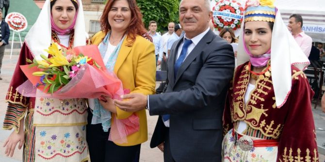 Başkan Çerçioğlu, Sultanhisar Çilek Festivaline Katıldı