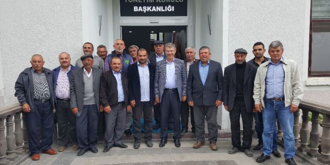Bünyan Çiftçilerinden Başkan Akay’a Destek Ziyareti