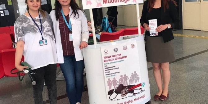 Dünya Hipertansiyon Günü Nedeniyle Stant Açıldı