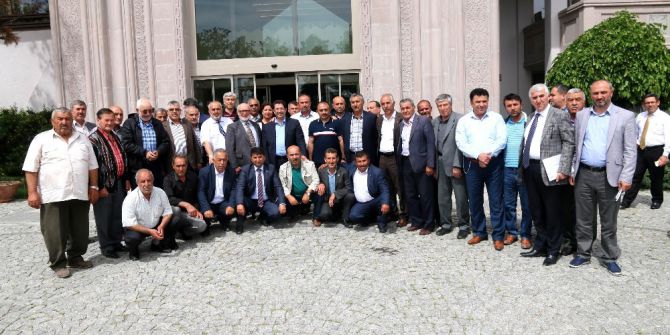 Başkan Yazgı Muhtarlarla İstişare Toplantısı Düzenledi