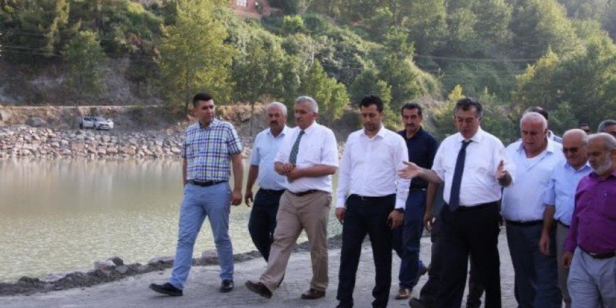 Vali Al, Karcalar Göletini İnceledi