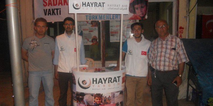 Hayrat Vakfından Halep Halkına Yardım Seferberliği