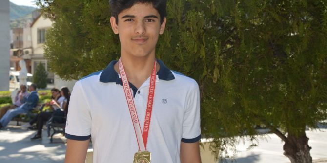 Sökeli Levent Atletizmdeki Başarısıyla Göz Doldurdu