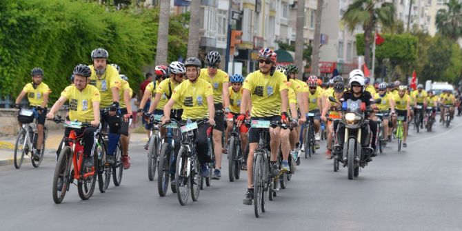 4. Mersin Caretta Bisiklet Festivali Başladı