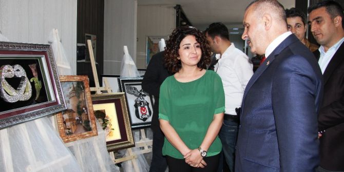 Milletvekili Kayatürk Edremit Hem Sergisini Gezdi