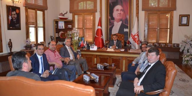 Başkan Yağcı’ya Bursa Türk Standartları Enstitüsü Çalışanlarından Ziyaret
