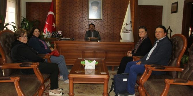 Yunanistan Kültür Ve Sanat Temsilcileri Vali Aktaş’ı Ziyaret Etti