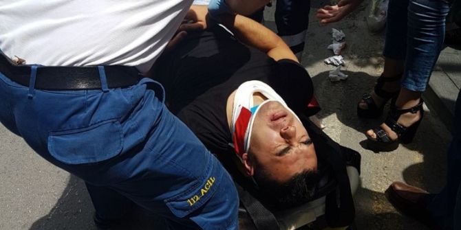 Manavgat’ta Motosiklet Kazası: 1 Yaralı