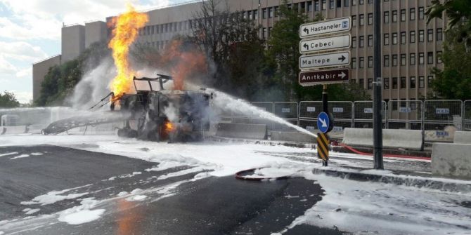 Ankara Adliyesinde Doğalgaz Patlaması