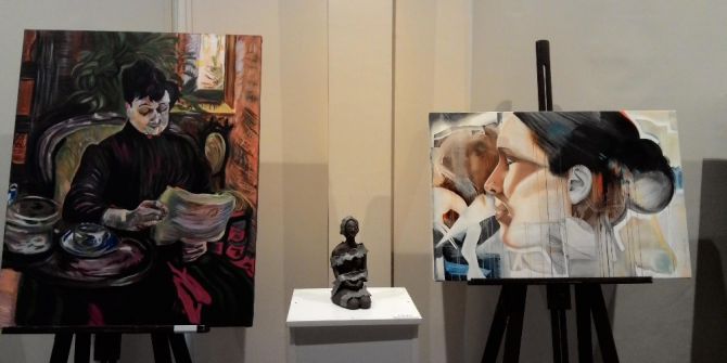 Güzel Sanatlar Öğrencileri Sergisi Açıldı