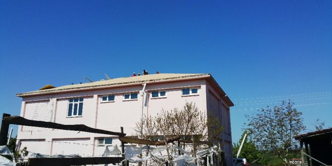 Belediyeden Cemevinde Onarım Çalışması