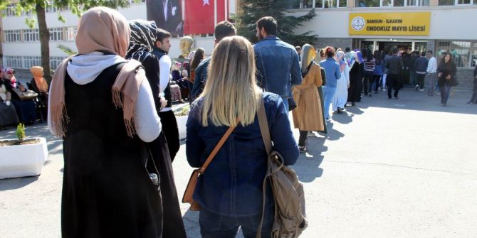 Samsun’da Kpss Heyecanı