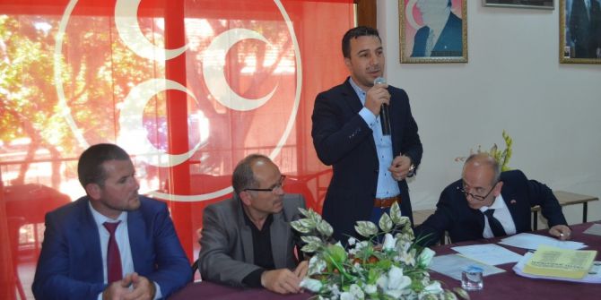 Burhaniye Mhp’de Murat Kurt İlçe Başkanı Oldu