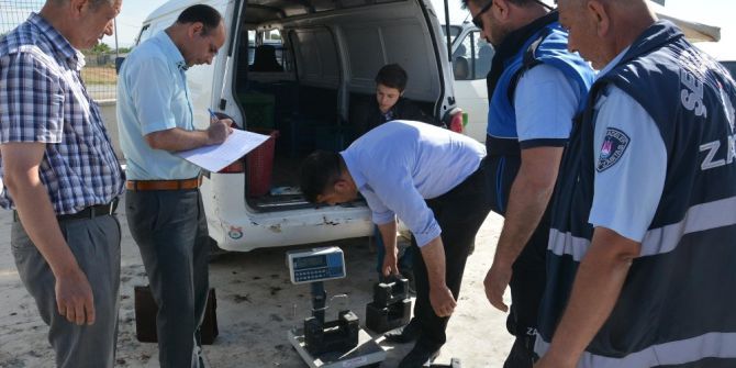 Kiraz Pazarında Zabıta Denetimi