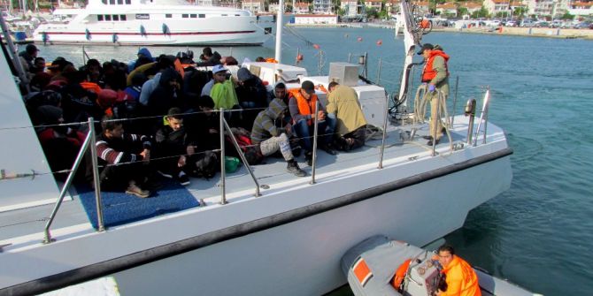 Çeşme’de 187 Sığınmacı Yakalandı