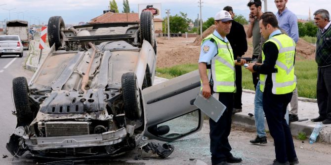Aksaray’da Trafik Kazaları: 3 Yaralı