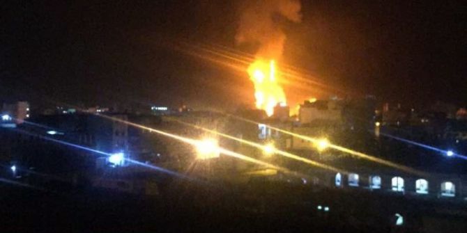 Yemen’de Silah Deposuna Roketli Saldırı