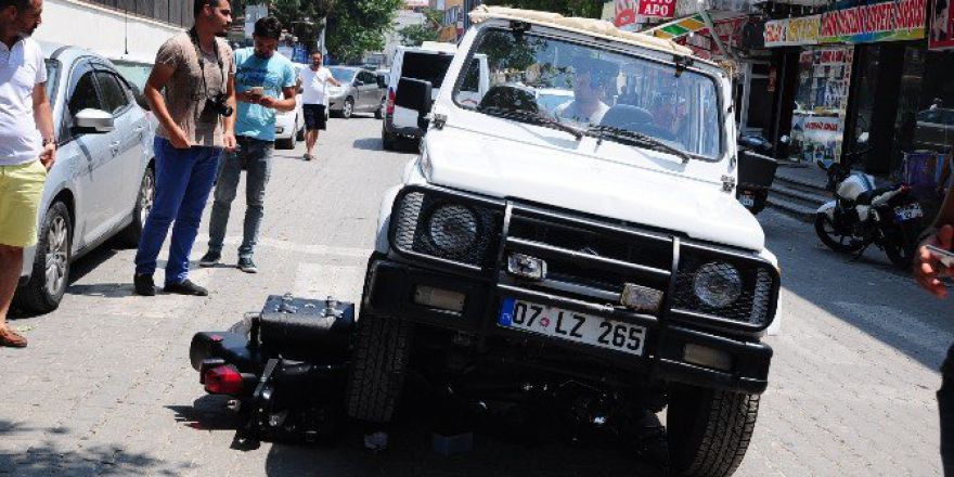 Manavgat’ta Trafik Kazası: 1 Yaralı