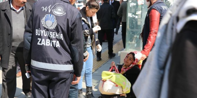 Van’da Dilenci Operasyonu